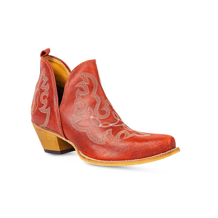 Maisie Boots in Red