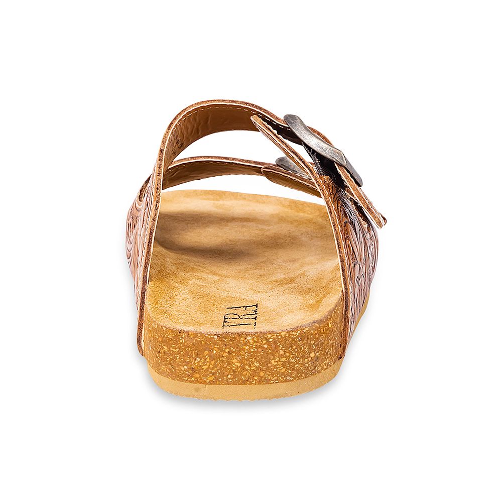 Darla Trail Hand-tooled Sandals