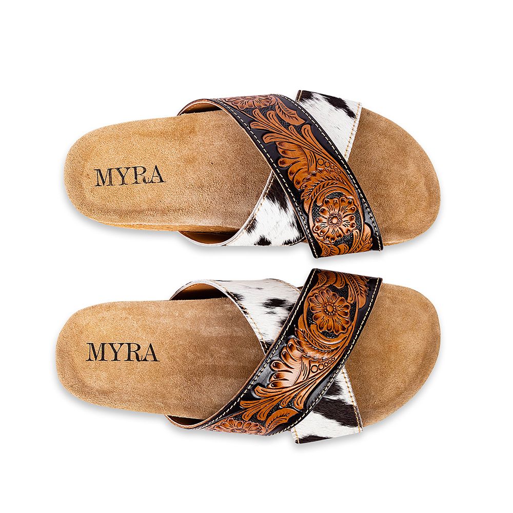 Nevada Hand-tooled Sandals