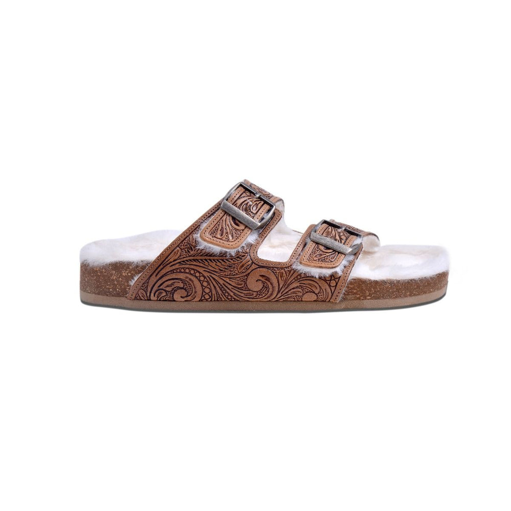 Trail Winder Fur Sandals