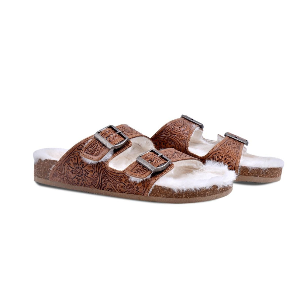 Prairie Winds Fur Sandals