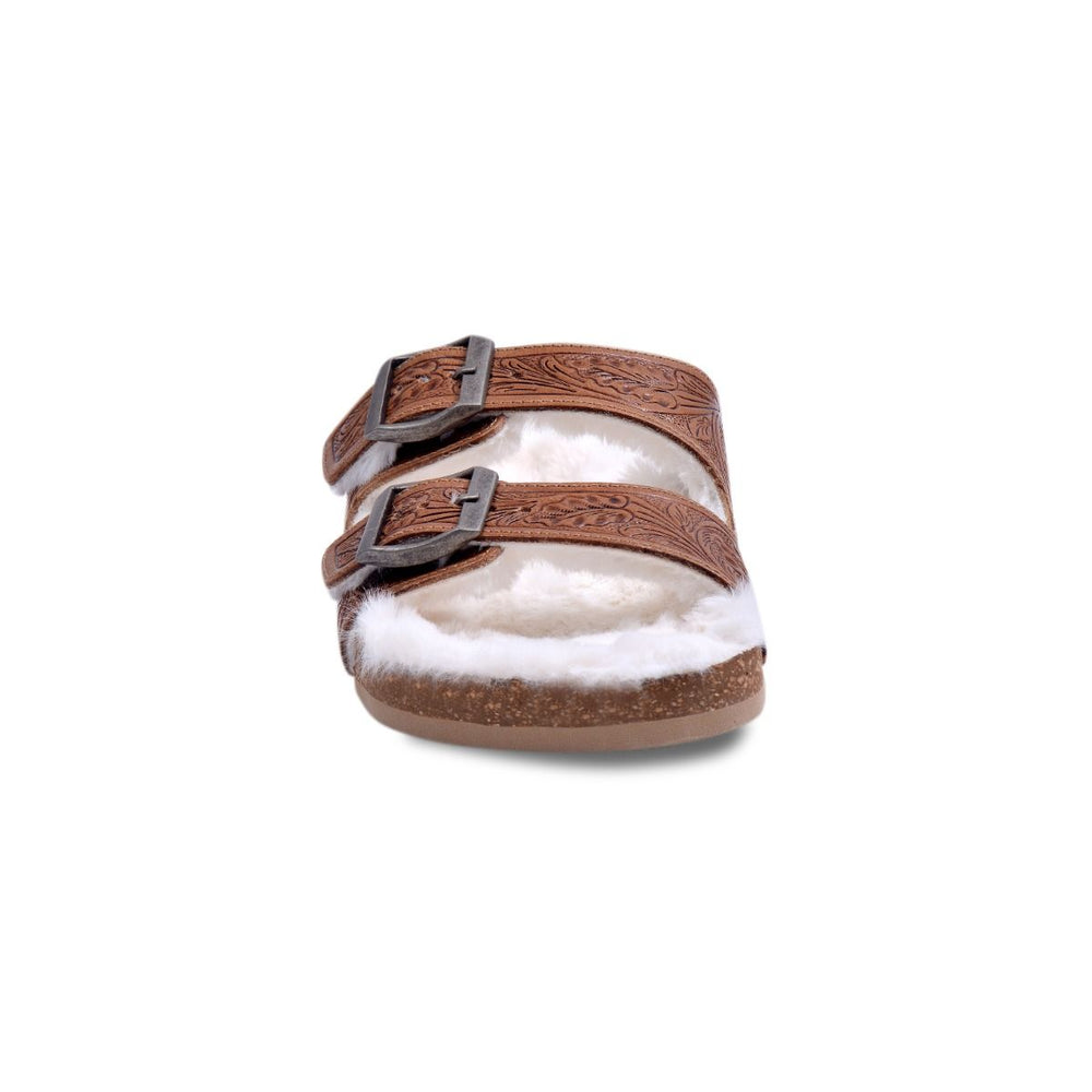 Prairie Winds Fur Sandals