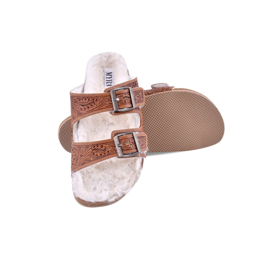 Prairie Winds Fur Sandals