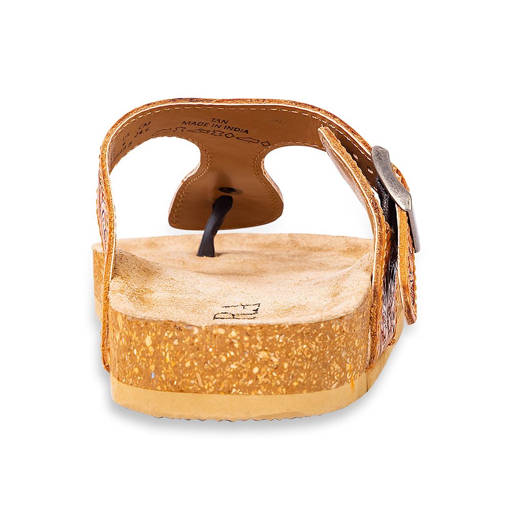 Rosie Trail Hand-tooled Sandals