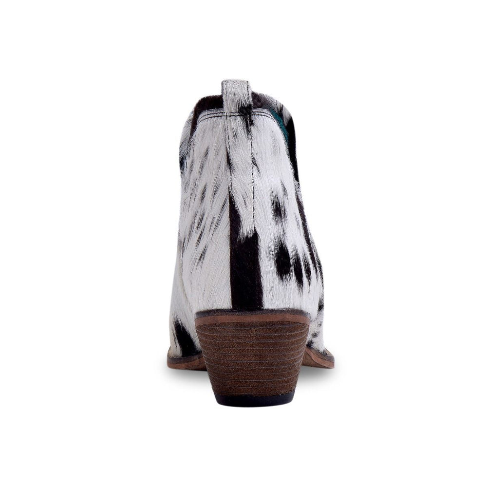 Sunset Bloom Boots in Black & White
