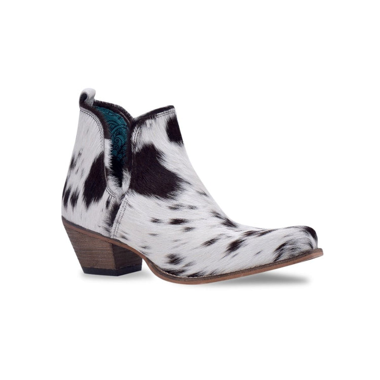 Sunset Bloom Boots in Black & White