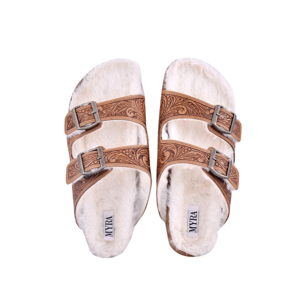 Trail Winder Fur Sandals