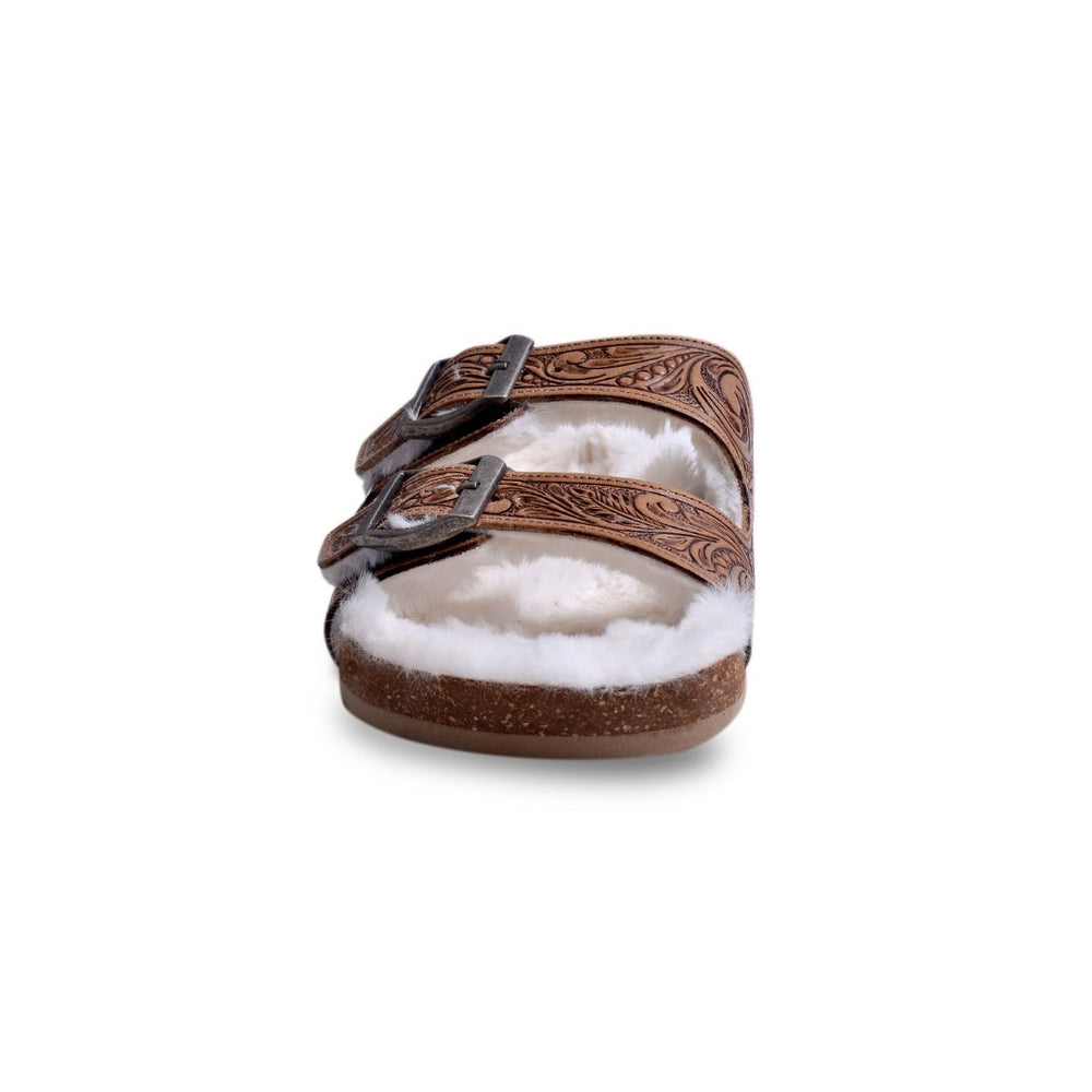 Trail Winder Fur Sandals