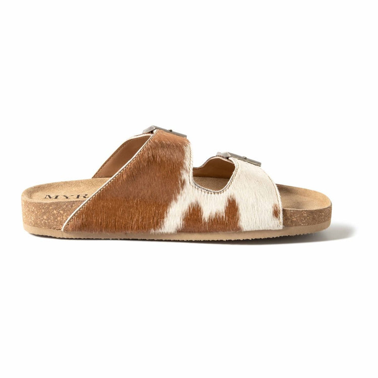 Restful Cowhide Sandals