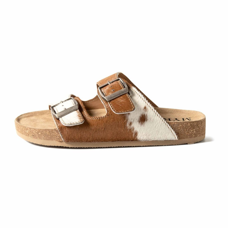 Restful Cowhide Sandals