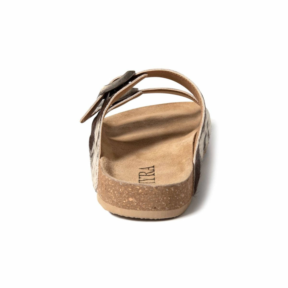 Lazy Days Cowhide Sandals