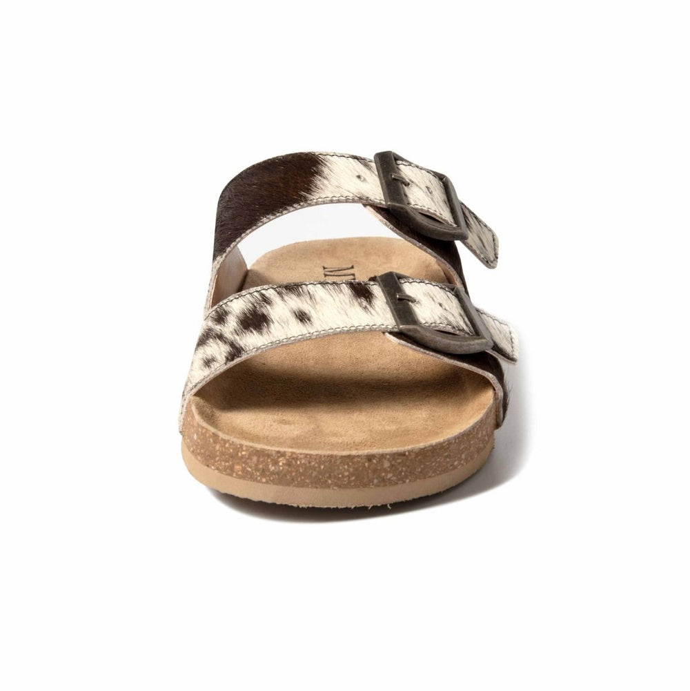 Lazy Days Cowhide Sandals