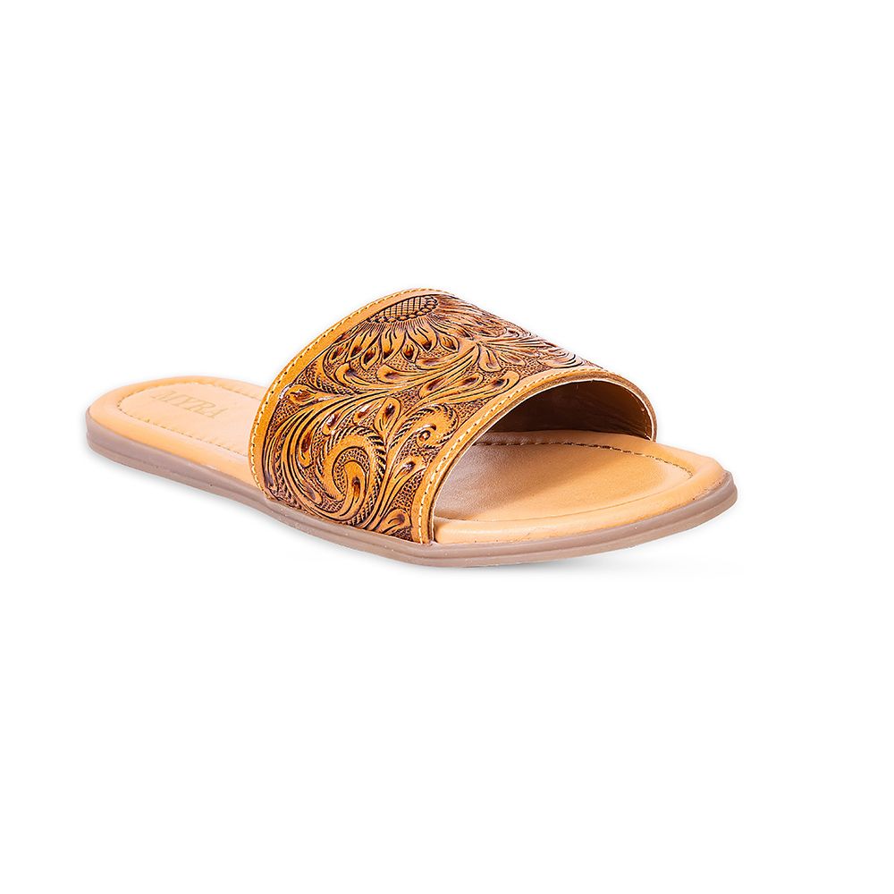 Willa Hand-tooled Sandals