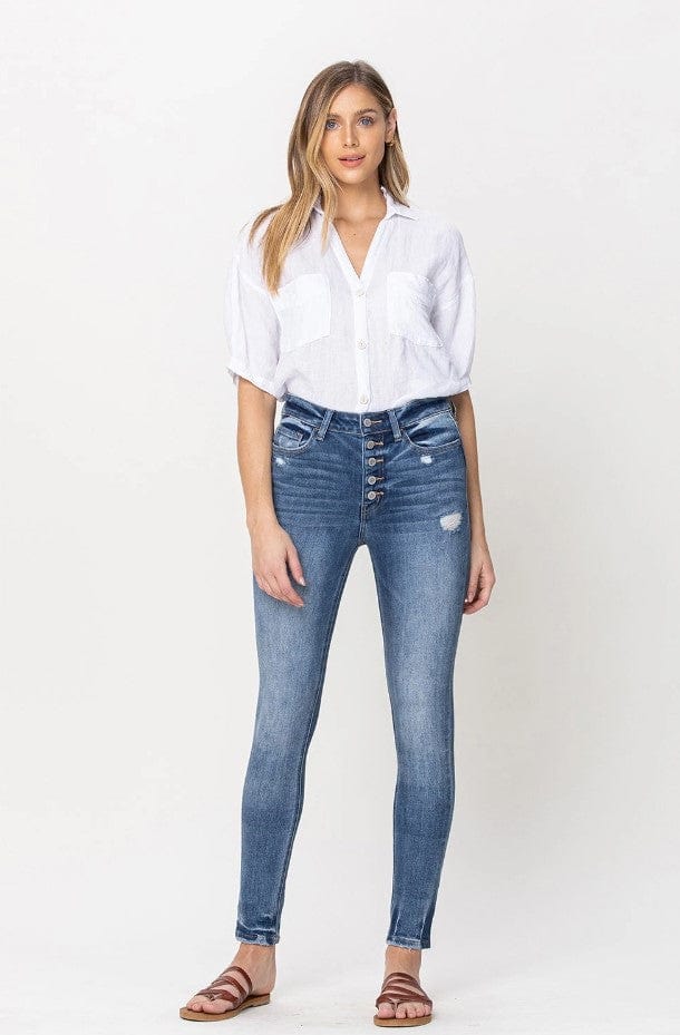 Ankle Skinny Jeans - Flying Monkey | Wild Dixie Boutique