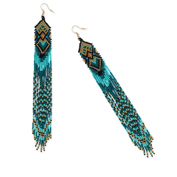 Jackson Station Beaded Earrings