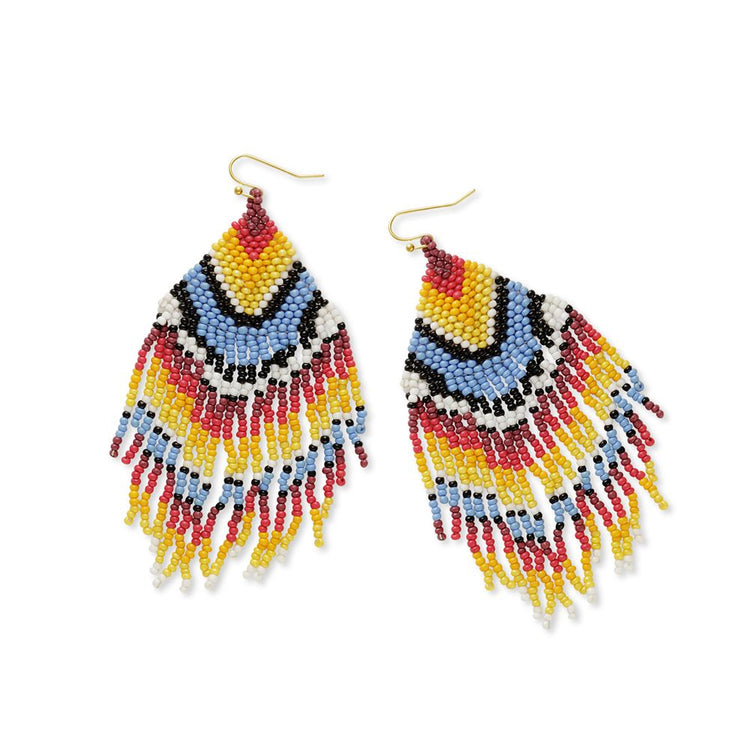 Watch You Burn Beaded Earrings