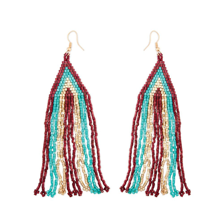 Gypsy Caravan Beaded Earrings