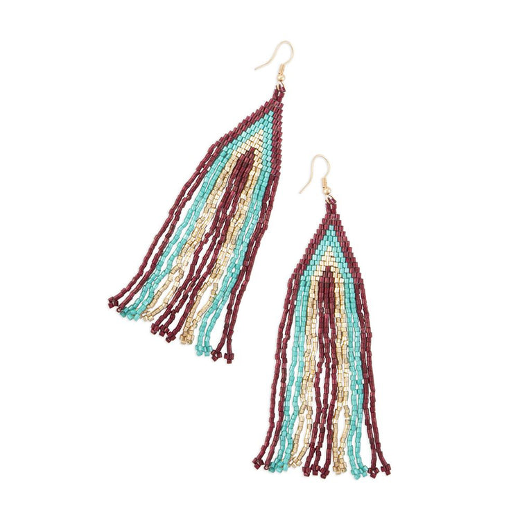 Gypsy Caravan Beaded Earrings