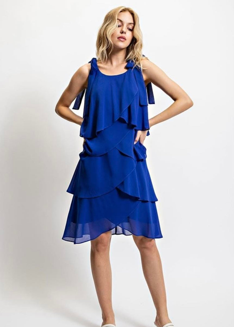 Song Sung Blue Dress | Wild Dixie Boutique