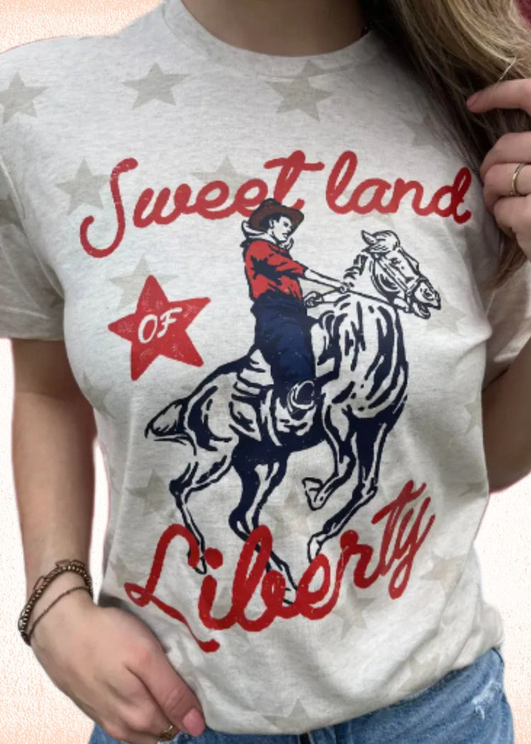 Sweet Land of Liberty T-Shirt | Wild Dixie Boutique